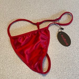 NWT Sexy Red Thong!